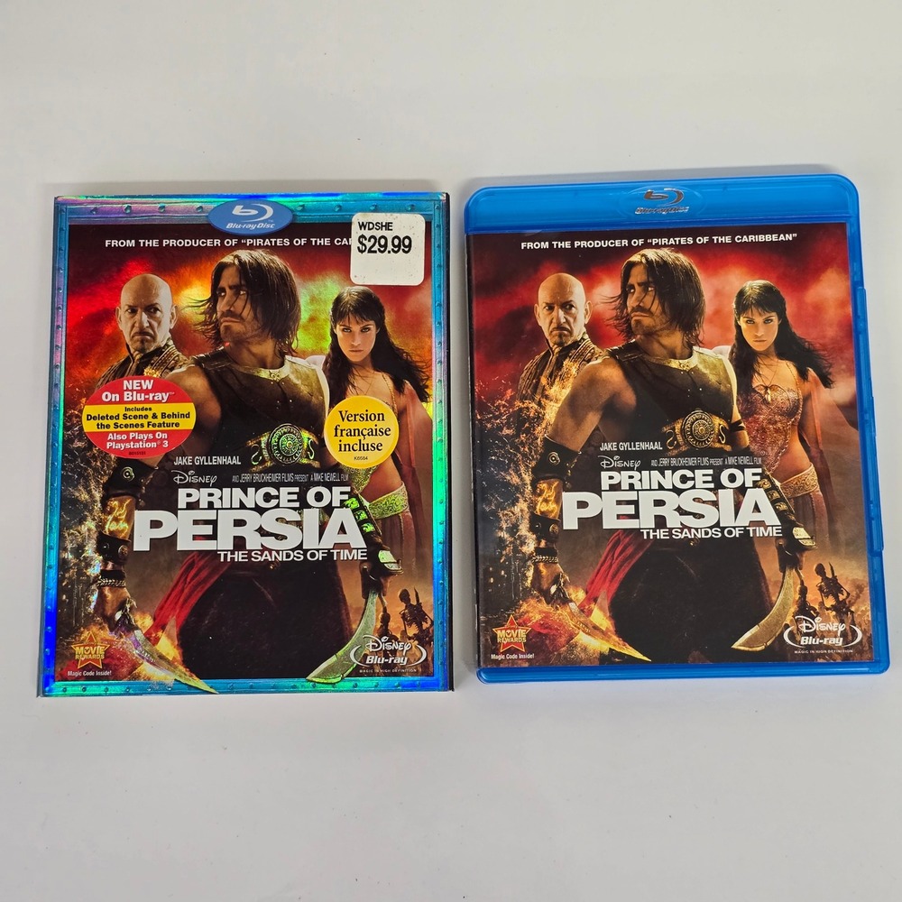 Disney Prince of Persia The Sands of Time Blu-ray Jake Gyllenhaal Action Fantasy